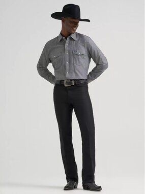 NWT New Wrangler Wrancher Dress Black Jeans Size 29 x 32